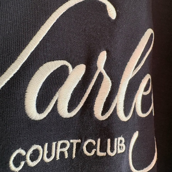 NWT Rasco Varley Court Club Navy Blue Sweatshirt Size Medium - Picture 14 of 14